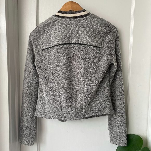 ANTHROPOLOGIE Dolan Open Baseball Jacket XS - Picture 7 of 8